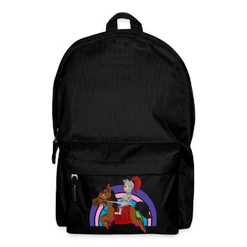 Ritter Knight - Rucksack - Schwarz - Vorne
