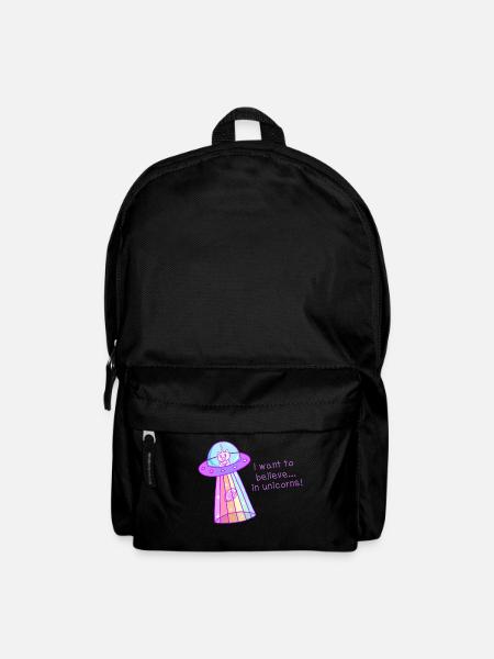 I want to believe ... in unicorns! - Backpack - black