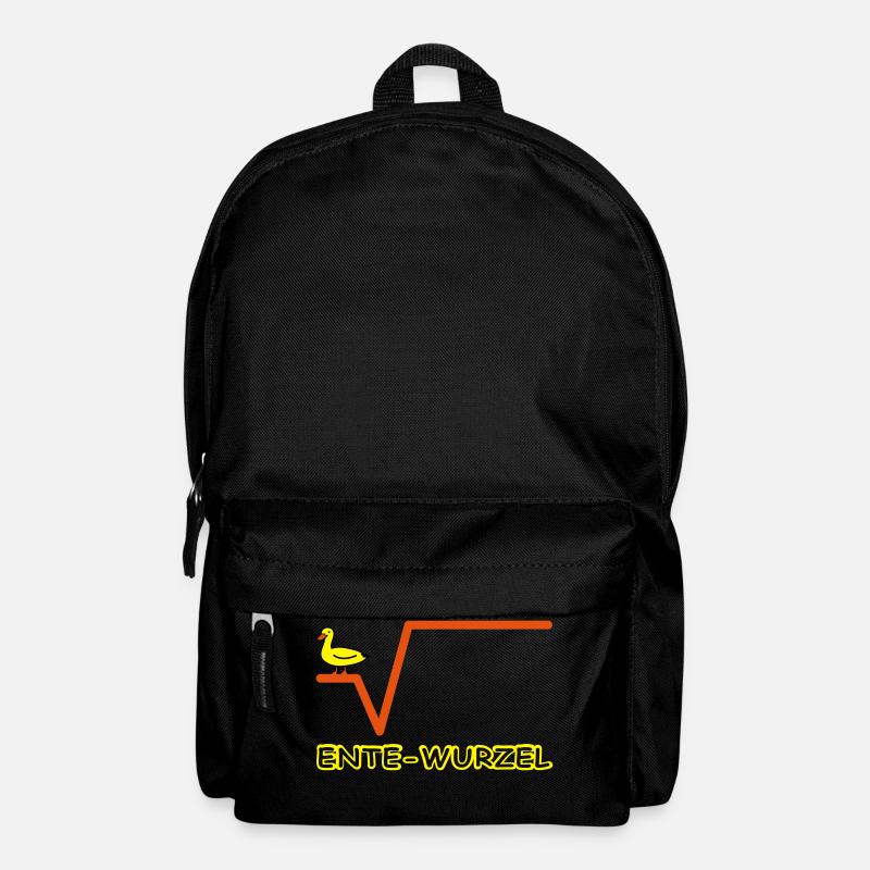 Ente Wurzel Farbig - Rucksack - Schwarz