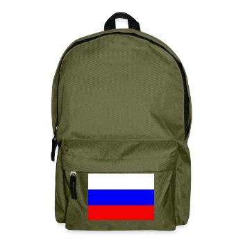 Russian flag - Backpack - olive green - Front