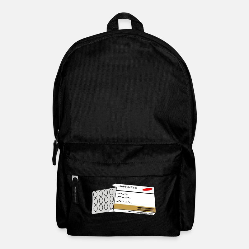 Happiness - Rucksack - Schwarz