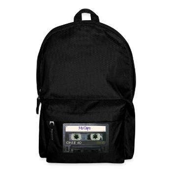 Retro DJ MixTape - Rucksack - Schwarz - Vorne