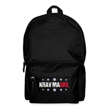 Krav Maga Girl - Rucksack - Schwarz - Vorne