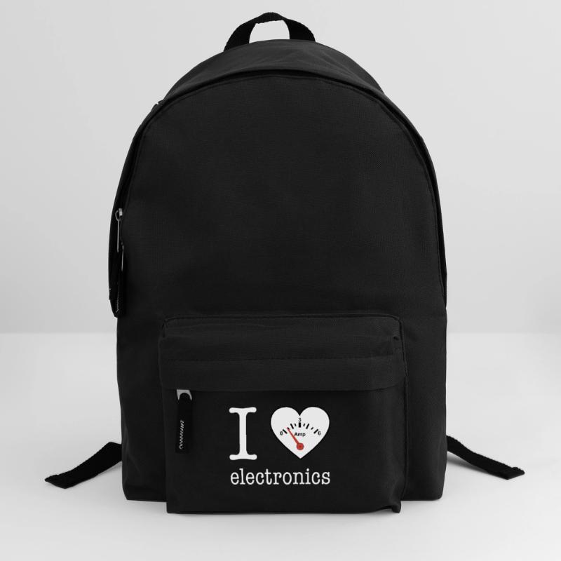 I love Electronics - electronics / gift idea Backpack