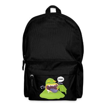 Fressmonster - Rucksack - Schwarz - Vorne