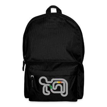 Racing cars - slotcar - Backpack - black - Front