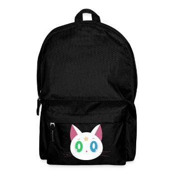 Chat drôle - Sac à dos - noir - Devant