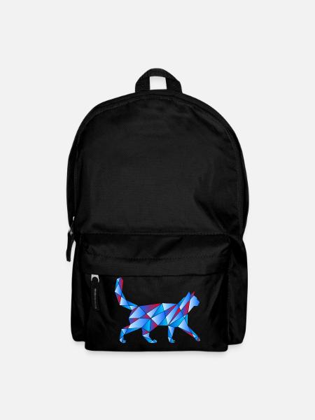 Chat bleu - Sac à dos - noir
