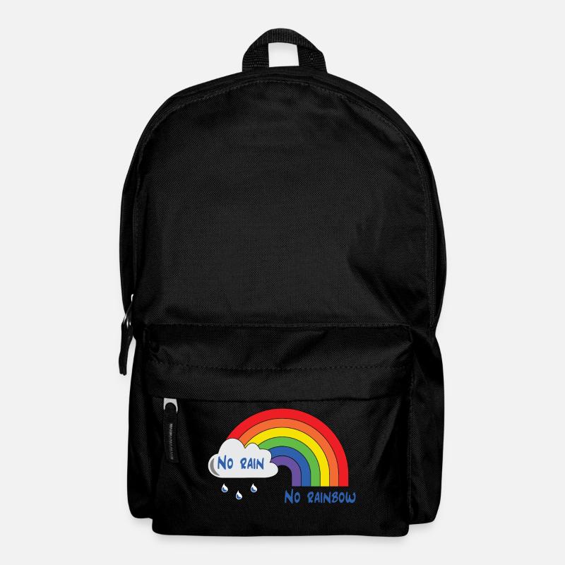 rainbow - Backpack - black
