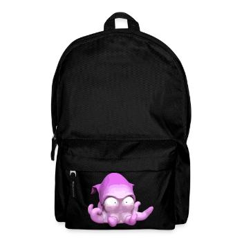 TintenfischMops - Rucksack - Schwarz - Vorne