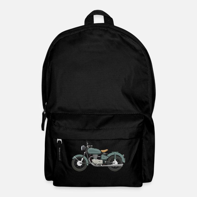 Motorrad - Rucksack - Schwarz