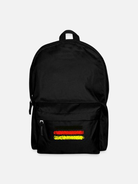 Deutschland - Rucksack - Schwarz