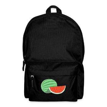 WASSERMELONE - Rucksack - Schwarz - Vorne