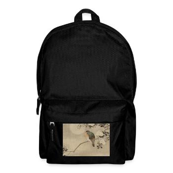 Asian bird - Backpack - black - Front