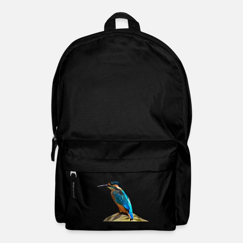 Eisvogel - Rucksack - Schwarz