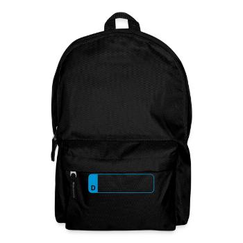 Car plates 2 - Backpack - black - Front