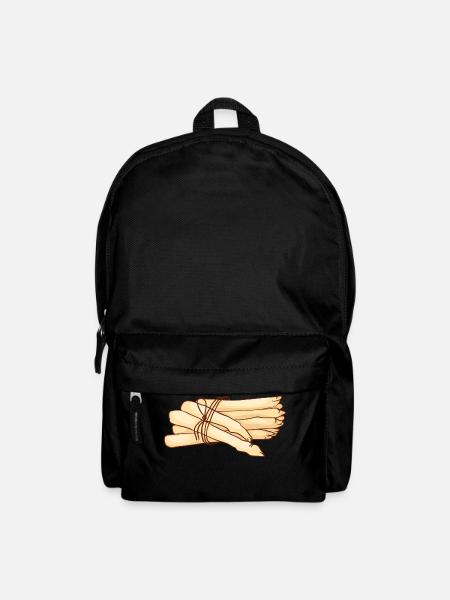 Gemüsespargel Gemeiner Spargel - Rucksack - Schwarz
