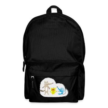 Heureux petits animaux - Sac à dos - noir - Devant