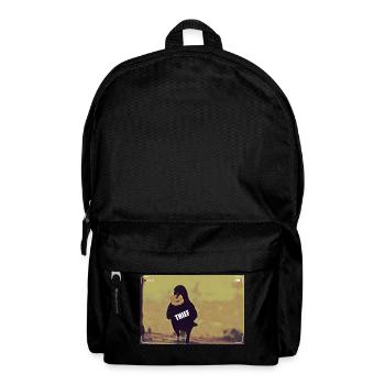 Der Rabe, der Dieb - Rucksack - Schwarz - Vorne