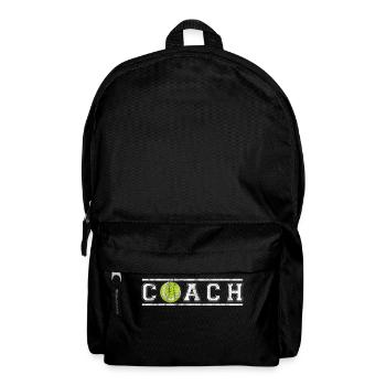 Tennis Trainer - Tennis Coach Shirt Gift - Backpack - black - Front