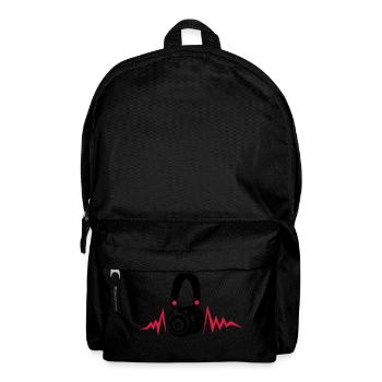 egaliseur casques dj audio music zik14 - Sac à dos - noir - Devant