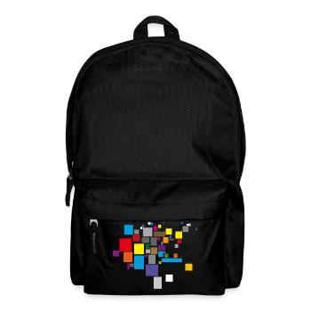 Farben - Rucksack - Schwarz - Vorne
