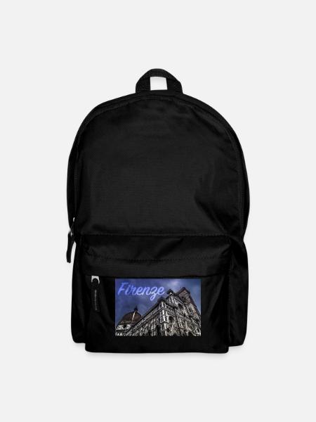 Florence Cathedral Italy Toscana - Backpack - black