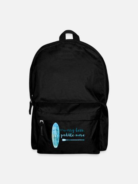 Worry less paddle en savoir plus Stand Up Paddle Board SUP - Sac à dos - noir