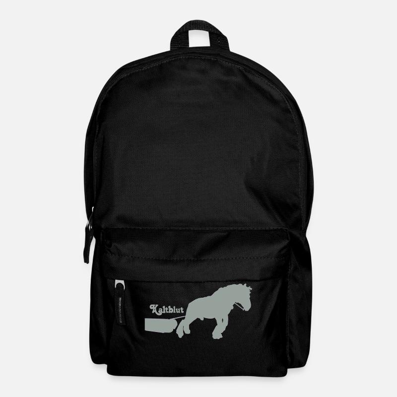 kaltblutziehtklein - Rucksack - Schwarz