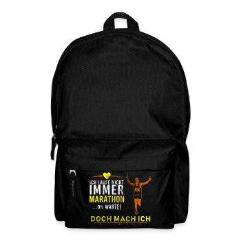 Marathon - Rucksack - Schwarz - Vorne