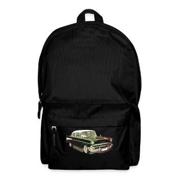 Voitures anciennes - Sac à dos - noir - Devant