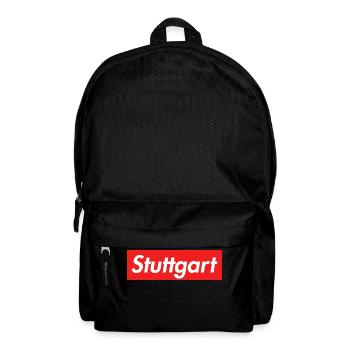 Landeshauptstadt Stuttgart - Rucksack - Schwarz - Vorne