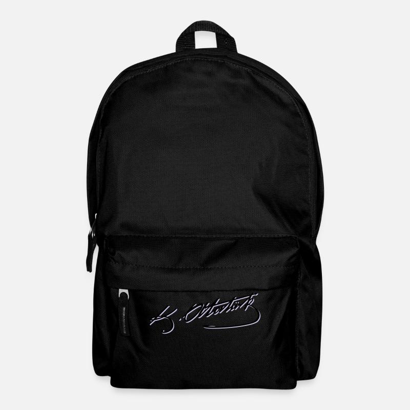 Mustafa Kemal Atatürk imza - Rucksack - Schwarz