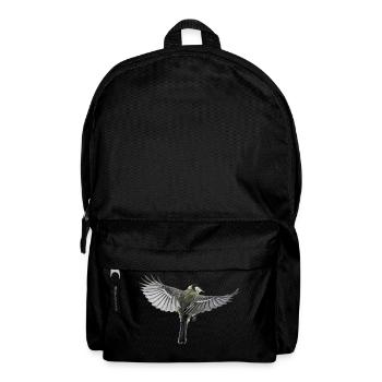 oiseau - Sac à dos - noir - Devant