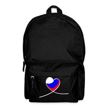 Coeur de la Russie - Sac à dos - noir - Devant