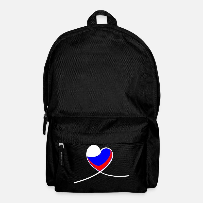 Coeur de la Russie - Sac à dos - noir
