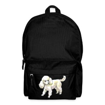 Pudel - Rucksack - Schwarz - Vorne
