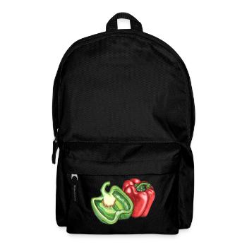 Paprika - Rucksack - Schwarz - Vorne