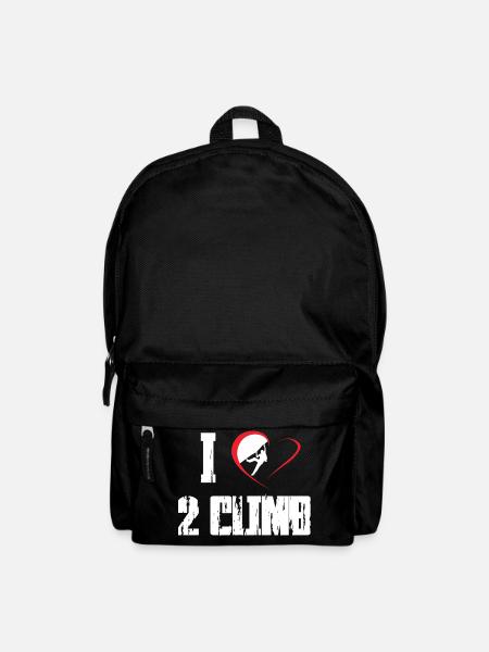 Klettern Felsklettern Freeclimbing - Rucksack - Schwarz