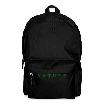 nature - Backpack - black - Front
