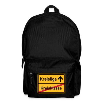 ortsschild_kreisklasse_f3 - Backpack - black - Front