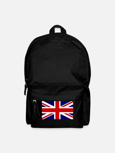 Großbritannien Flagge, Englandfahne, great britain - Rucksack - Schwarz