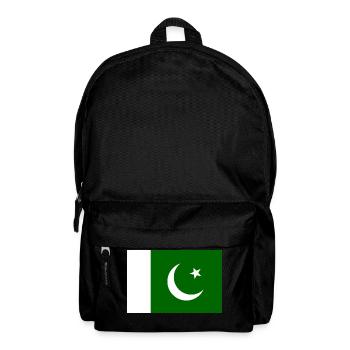 Pakistan Flagge - Rucksack - Schwarz - Vorne