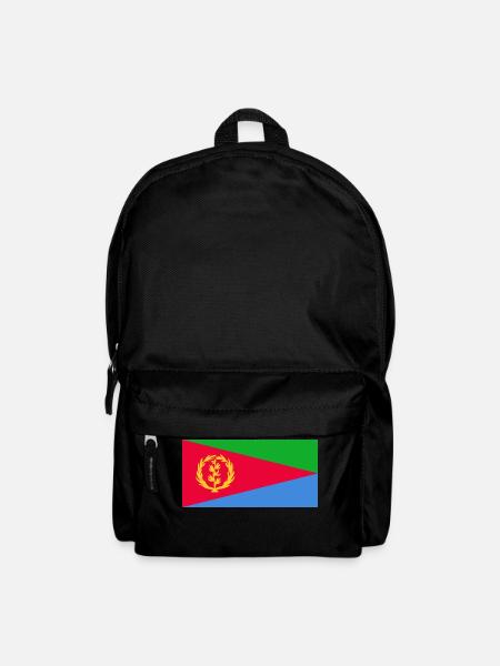 Eritrea-Flagge - Rucksack - Schwarz