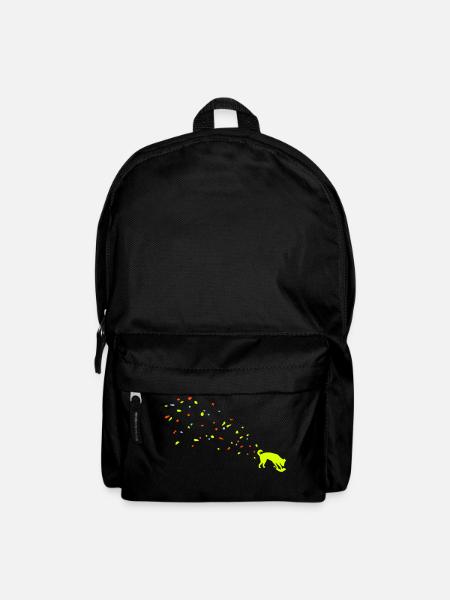 Hund Dreck - Rucksack - Schwarz