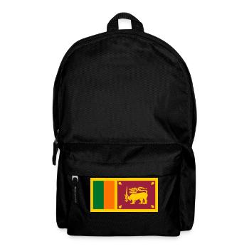 Drapeau du Sri Lanka - Sac à dos - noir - Devant