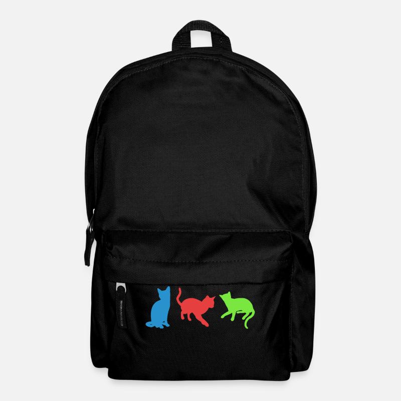 cats - Backpack - black