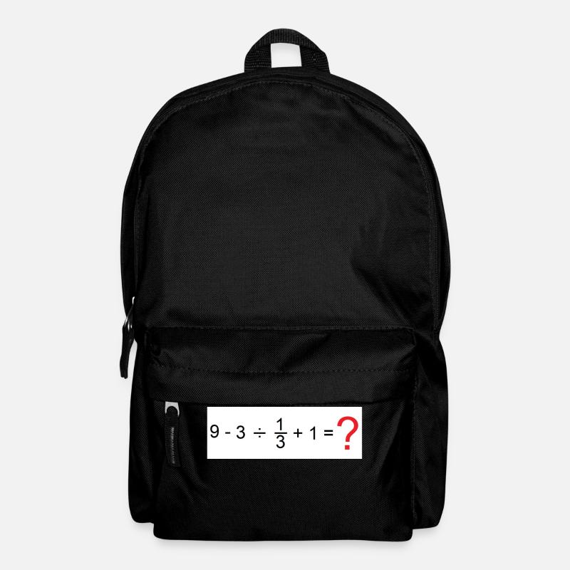mathematics - Backpack - black