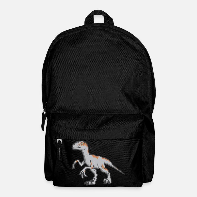 Cadeau dinosaure Velociraptor Raptor Dino - Sac à dos - noir