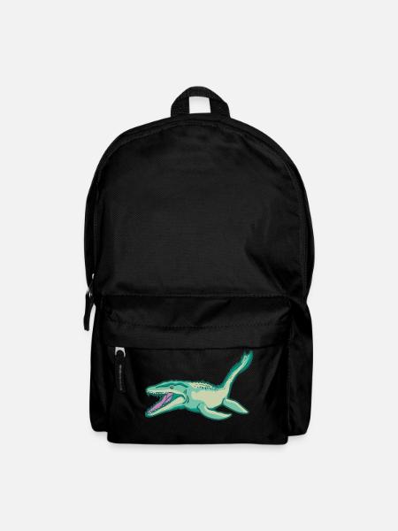 Plesiosaurus dinosaure Dino primitive idée de cadeau - Sac à dos - noir